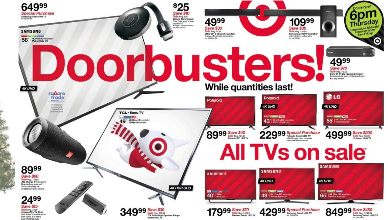 Target reveals Black Friday ad, Thanksgiving hours